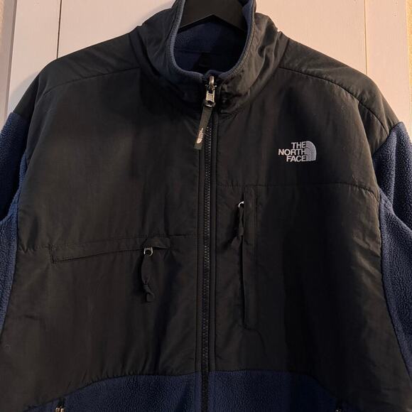 The North Face Men's Retro Denali Jacket Black Navy Blue Size Large Outdoors - Picture 6 of 12